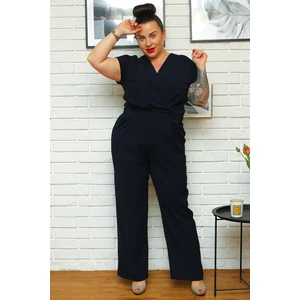 Karko Woman's Jumpsuit Q256 Navy Blue