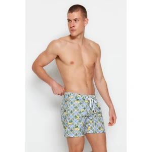 Trendyol Men's Multicolored Men's Standard Swimwear Swim Shorts