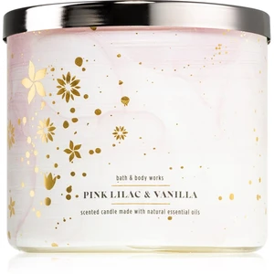 Bath & Body Works Pink Lilac & Vanilla vonná sviečka 411 g