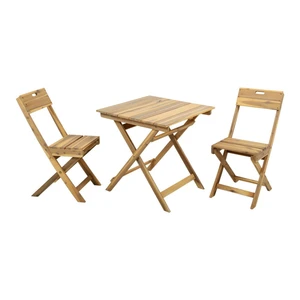 Zahradní bistro set 3 ks skládací FILAX,Zahradní bistro set 3 ks skládací FILAX