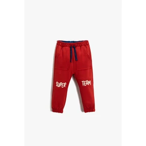 Koton Baby Boy Red Sweatpants