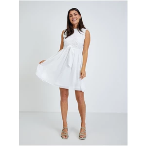 Bílé dámské šaty ORSAY - Dámské