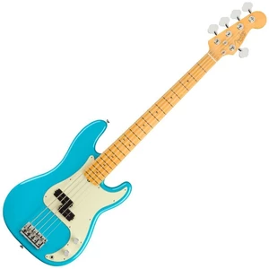 Fender American Professional II Precision Bass V MN Albastru Miami