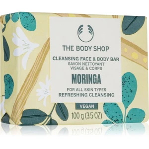 The Body Shop Moringa tuhé mydlo na tvár a telo 100 g