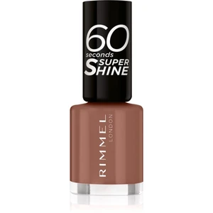 Rimmel 60 Seconds Super Shine lak na nechty odtieň 101 Taupe Throwback 8 ml