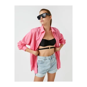Koton Shirt - Rosa - Oversize
