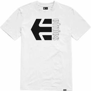 Etnies Póló Corp Combo Tee White/Black XL