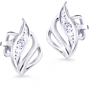 Cutie Diamonds Luxusní náušnice z bílého zlata s brilianty DZ8024-30-00-X-2