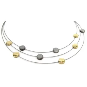 Boccia Titanium Titanový bicolor náhrdelník 0852-02