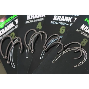 Korda háčky krank x 10 ks - velikost 8