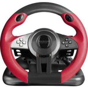 Volant SpeedLink TRAILBLAZER Racing Wheel USB PlayStation 3, PlayStation 4, PlayStation 4 Slim, PlayStation 4 Pro, PC, Xbox One, Xbox One S červená/če