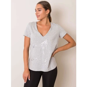 FOR FITNESS Gray women´s t-shirt