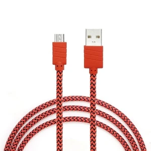 Datový a nabíjecí kabel s Micro USB konektorem, délka 1 metr, Red