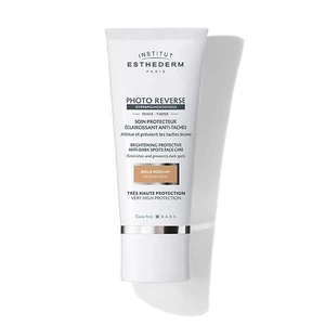 Institut Esthederm Photo Reverse Brightening Protective Anti-Dark Spots Face Care ochranný tónovací krém proti pigmentovým skvrnám s vysokou UV ochran