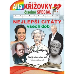 Křížovky číselné speciál 4/2020  - Nejlepší citáty všech dob