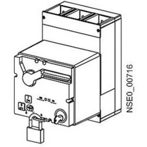 Motorový pohon Siemens 3VL9600-3MN00 (š x v x h) 173 x 190 x 160 mm 1 ks