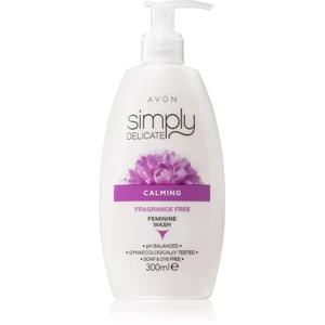 Avon Simply Delicate upokojujúci gél na intímnu hygienu 300 ml