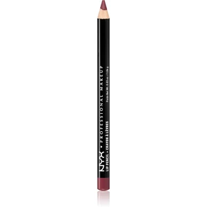 NYX Professional Makeup Slim Lip Pencil precízna ceruzka na oči odtieň 803 Burgundy 1 g