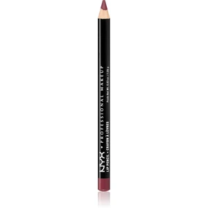 NYX Professional Makeup Slim Lip Pencil precízna ceruzka na oči odtieň 803 Burgundy 1 g