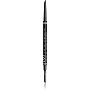 NYX Professional Makeup Micro Brow Pencil tužka na obočí odstín 08 Black 0.09 g