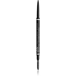 NYX Professional Makeup Micro Brow Pencil tužka na obočí odstín 08 Black 0.09 g