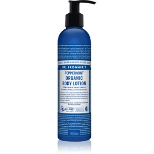 Dr. Bronner’s Peppermint osvěžující tělové mléko s hydratačním účinkem 240 ml