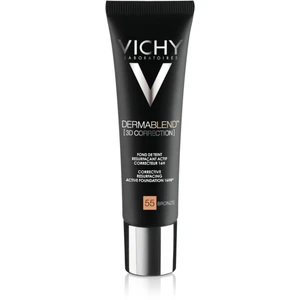 Vichy Dermablend 3D Correction vyhladzujúci korekčný make-up SPF 25 odtieň 55 Bronze 30 ml