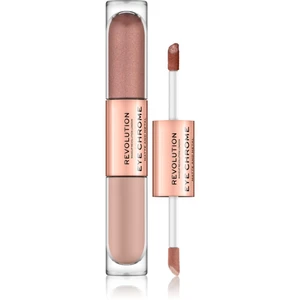 Makeup Revolution Eye Chrome tekuté očné tiene odtieň Life 2 x 2.2 ml