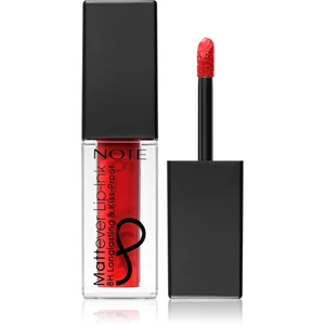 Note Cosmetique Mattever Lip-ink tekutá rtěnka s matným finišem 13 Dating Red 4,5 ml