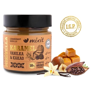 Mixit Mixitella Premium - Lískový oříšek z Piemontu s karamelem 200 g