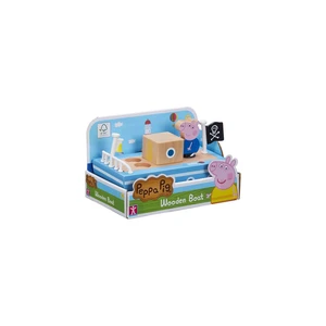 TM Toys Peppa Pig drevená loď a figúrka George