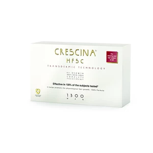 Crescina Péče na podporu růstu vlasů a proti vypadávání vlasů pro muže Transdermic stupeň 1300 (pokročilá fáze) 20 x 3,5 ml