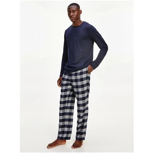 Dark Blue Men's Plaid Pajamas Tommy Hilfiger - Men