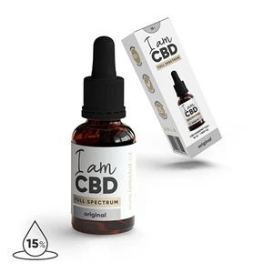 I am CBD Konopný olej Full Spectrum CBD 15% 10 ml meloun