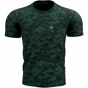 Compressport Training T-Shirt Camo Premium Green Gables S