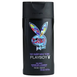 Playboy No Sleep New York sprchový gél pre mužov 250 ml