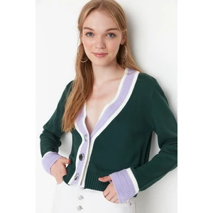 Trendyol Cardigan - Green - Regular fit