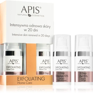 Apis Natural Cosmetics Exfoliation Home Care sada pro intenzivní obnovení a vypnutí pleti