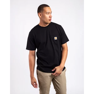 Koszulka męska Carhartt WIP S/S Pocket T-Shirt I030434 BLACK