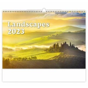 Landscapes 2023 - nástěnný kalendář [Kalendář nástěnný]