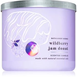 Bath & Body Works Wildberry Jam Donut vonná sviečka 411 g