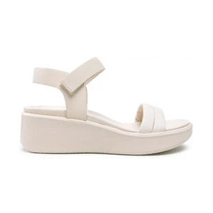 Dámske sandále Ecco Flowt Wedge LX W 27330359113 limestone-limestone 40