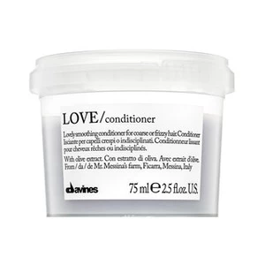 Davines Essential Haircare Love Smoothing Conditioner uhlazující kondicionér pro hebkost a lesk vlasů 75 ml