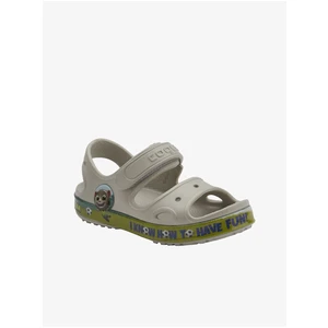 Grey children's sandals Coqui Yogi - Boys