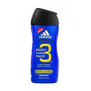 Adidas A3 Sport Energy sprchový gel pro muže 3 v 1 400 ml