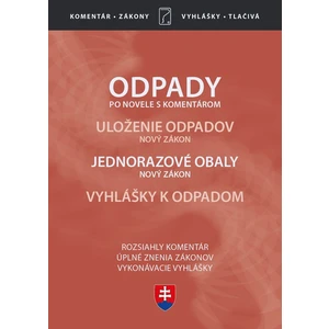 Odpady po novele s komentárom, Uloženie odpadov, Jednorazové obaly