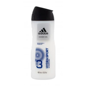 Adidas Hydra Sport sprchový gel na obličej, tělo a vlasy 3 v 1 400 ml