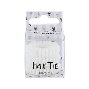 2K Hair Tie 3 ks gumička na vlasy pro ženy White