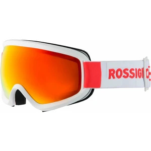 Rossignol Ace Hero White/Orange Red Mirror/Yellow Occhiali da sci