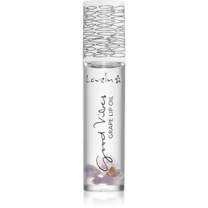 Lovely Good Vibes roll-on s kryštálmi na pery Grape Oil 6 ml